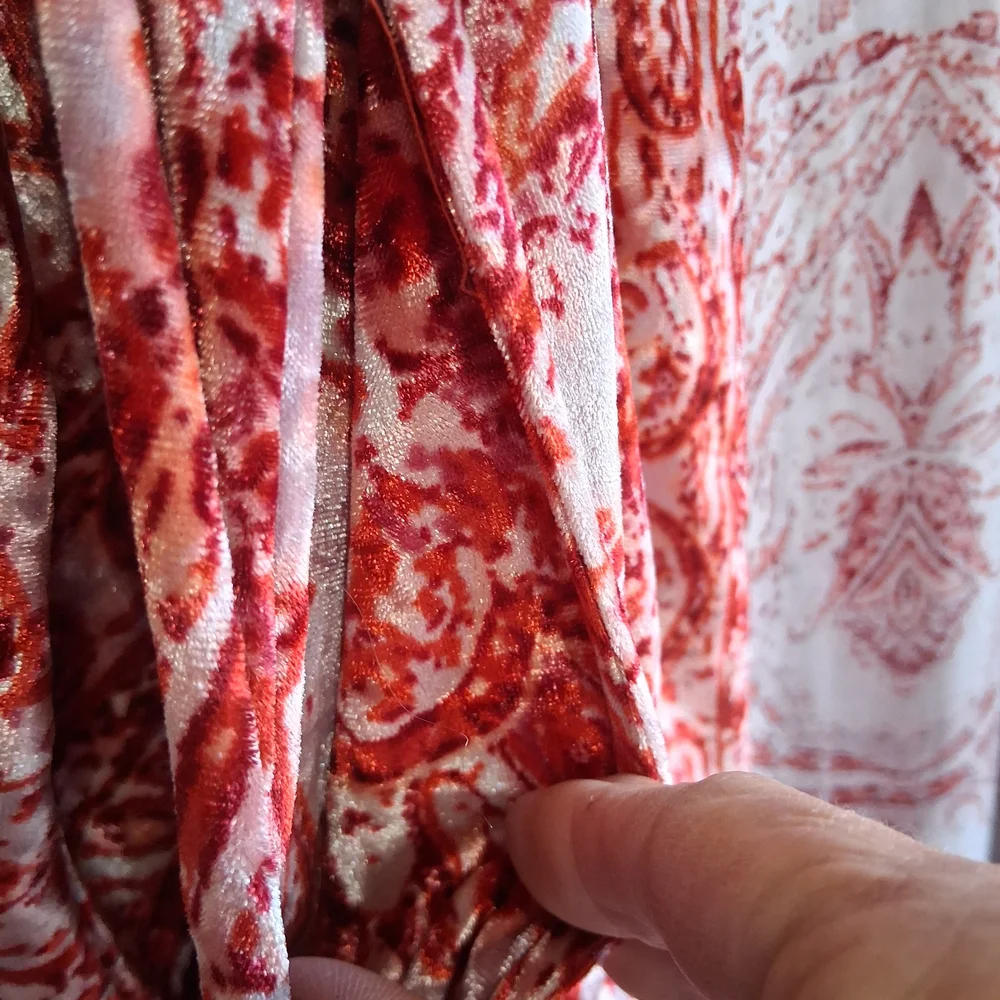 Free People Intimately "Enchanted" Romantic Crushed Velvet Robe Duster XS FP - Picture 13 of 16